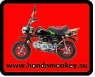Номер Honda Monkey с MOTO